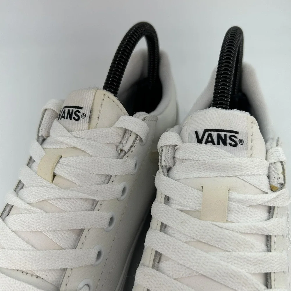 Vans Shoes Womens Size 7 Seldan Synthetic Leather Low Top Skate Sneakers - Picture 9 of 15